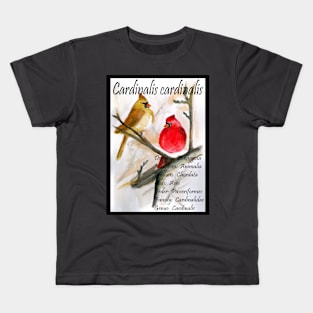 Northern cardinals Kids T-Shirt